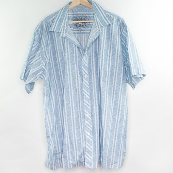 Steve & Barry's Other - STEVE & BARRY'S Mens SHIRT Short Sleeve Button XXL